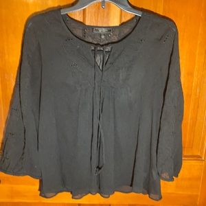 JESSICA SIMPSON SHEER TOP